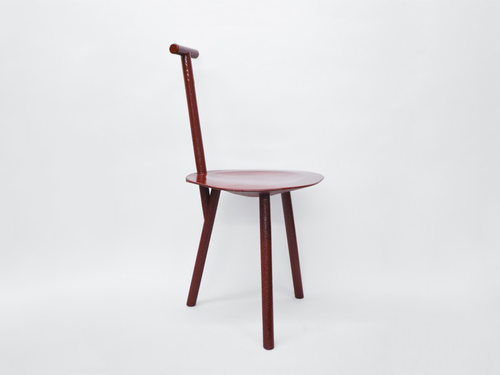 FAYE TOOGOOD SPADE CHAIR RED L16.5” x W17.7” x H33.8”