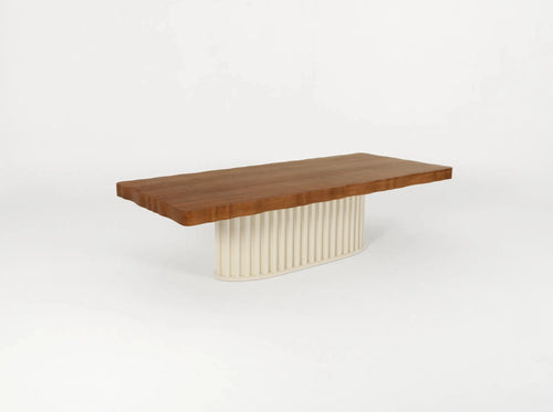 PIERRE AUGUSTIN ROSE FORUM DINING TABLE 280 W110" x D47" x H30"
