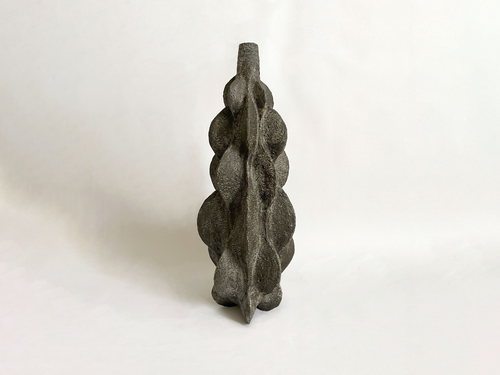 JULIE NELSON CHARCOAL RIPPLE SPINE IV H25" x Ø10"