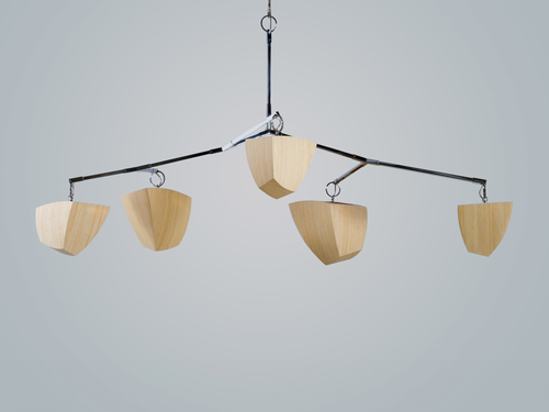 ANDREA CLAIRE STUDIO BAMBOO CASSIOPEIA 5 2ABCD MOBILE H22” x L66” x W34”