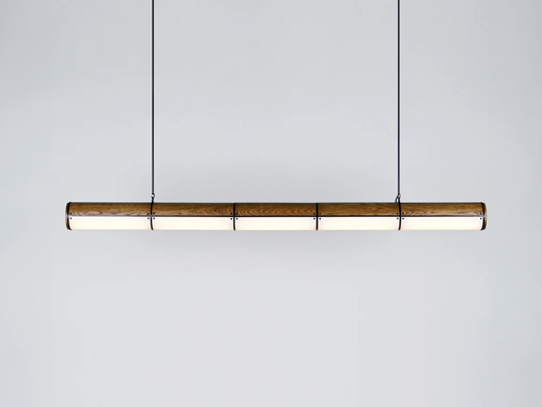ROLL & HILL WOODY ENDLESS STRAIGHT PENDANT / 5 Ø6" x L91"