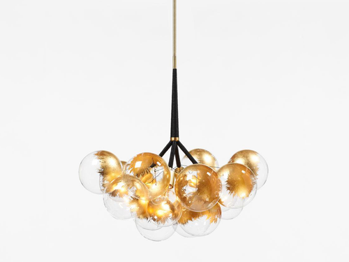 PELLE  X-LARGE BUBBLE CHANDELIER / PAINTED H25" x Ø26"