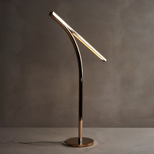 STUDIOKHACHATRYAN DY BRASS TABLE LAMP L41" x W16" x H34"