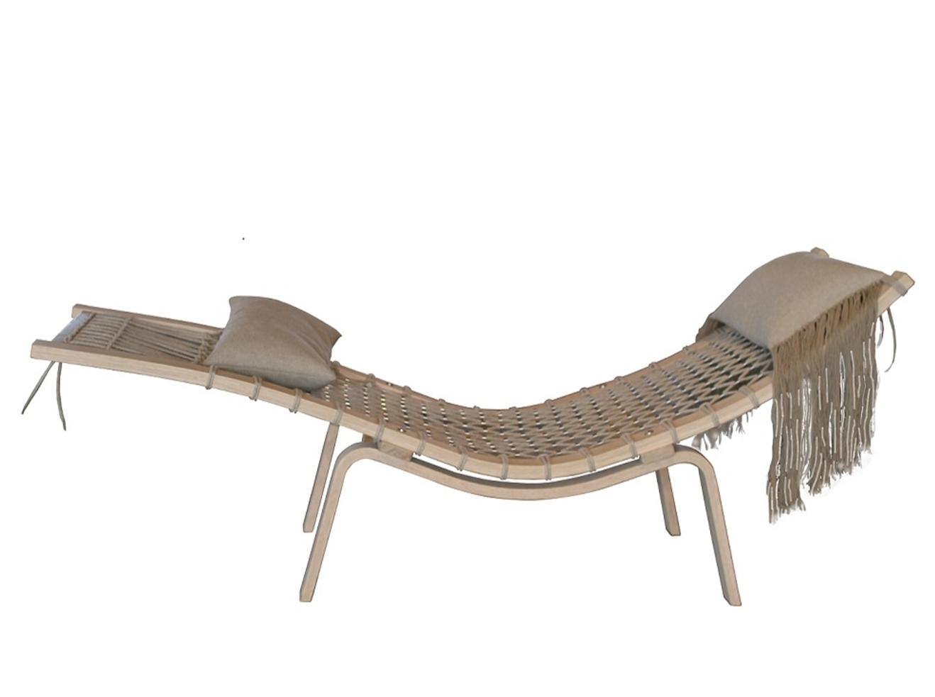 PP MOBLER HANS WEGNER PP135 HAMMOCK CHAIR/LOUNGE