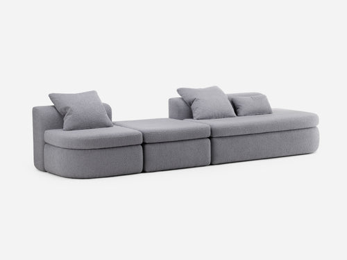 DE LA ESPADA ANTHONY GUERRÉE SIRIUS LINEAR SOFA W126" x D36" x H26“