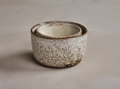 JÉRÔME HIRSON HIGH BOWL / BLANC