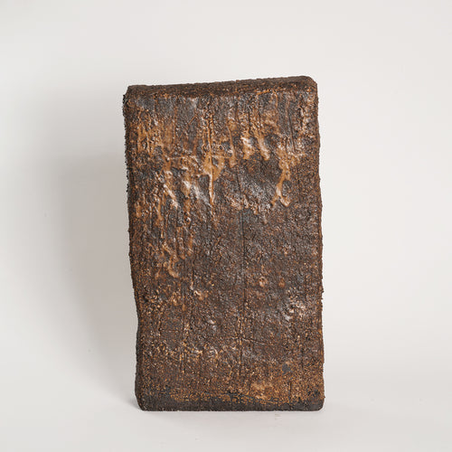 JÉRÔME HIRSON MUR/MUR STONEWARE SCULPTURE H20" x W12" x D3"