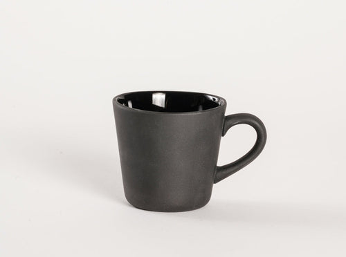 1882 Ltd GARDE BLACK ESPRESSO CUP H2.25 x Ø3.25"