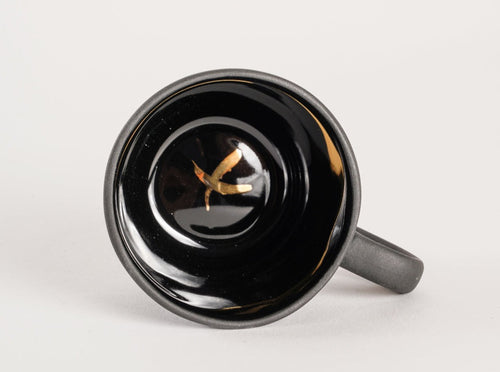 1882 Ltd GARDE BLACK ESPRESSO CUP H2.25 x Ø3.25"