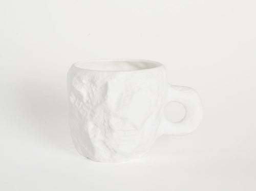 1882 Ltd MAX LAMB CROCKERY MUG / WHITE H3” x Ø3.5"