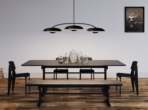 ATELIER001 ORBIT TRIO PURION XL W63" x H45.3" x D19.7"