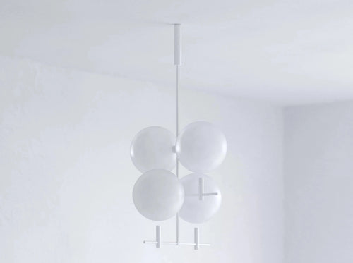 JIŘÍ KREJČIŘÍK LUNA II 04 VERTICAL CHANDELIER W28" x D28" x H32.5" **