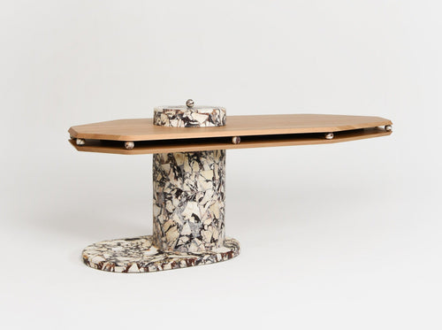 PIERRE AUGUSTIN ROSE OFFICIUM DESK H30" x W94" x D39"