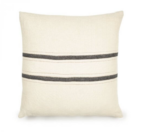 LIBECO PATAGONIAN MULTI STRIPE PILLOW 25” x 25