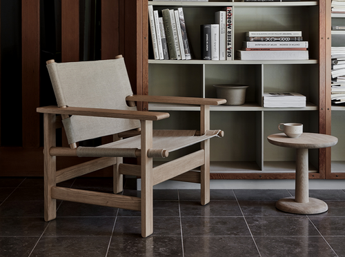 FREDERICIA THE CANVAS CHAIR BY BORGE MOGENSEN