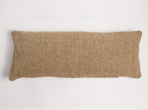 VALENTINA HOYOS WOOL PILLOW / GRIS 32" x 12"