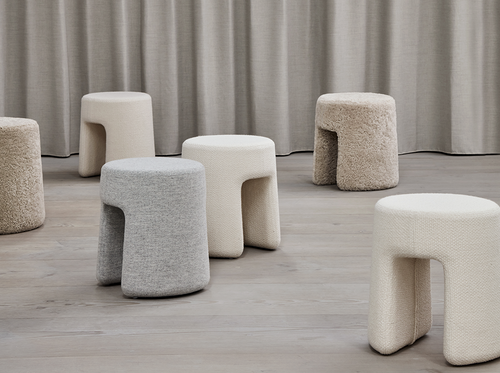 FREDERICIA SEQUOIA POUF BY SPACE COPENHAGEN