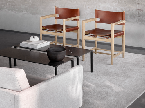 FREDERICIA SPANISH BORGE MOGENSEN DINING ARMCHAIR W25.39" x D18.9" x H33.27" x SH18.11"