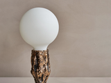 Load image into Gallery viewer, WILLIAM GUILLON SWEET THING II BRONZE TABLE LAMP H16&quot; x Ø8&quot;
