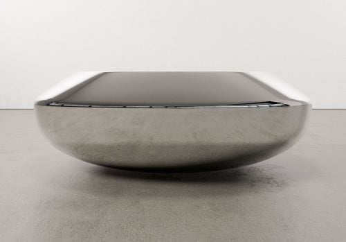 VERENA BRAUSCH ETERNEL SANS TEMPS SCULPTURE MEDIUM / STAINLESS STEEL W22" x D17.5" x H7"