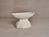 Load image into Gallery viewer, HUMBLE MATTER MEDALLION PLINTH BOWL L15.5&quot; x D9&quot; x H8.75&quot;
