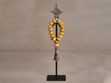 Load image into Gallery viewer, STUDIO JULIA ATLAS M109 FULANI AMBER BEADS 12&quot;L
