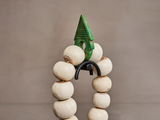 Load image into Gallery viewer, STUDIO JULIA ATLAS M110 COW BONE WITH OLIVE WOOD 10&quot;L
