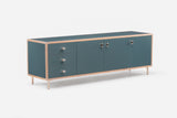 Load image into Gallery viewer, DE LA ESPADA JASON MILLER CLASSON SIDE BOARD 3-DOOR / 3-DRAWER L84&quot; x D23.5&quot; x H28”
