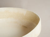 Load image into Gallery viewer, CHRISTIANE PERROCHON DEEP OVAL DISH / MILKY BEIGE L17.5” x W13” x H5.5
