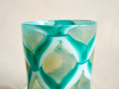 PAMPLEMOUSSE ERNEST GLACIER GLASS CUP / STYLE A H4" x Ø3"