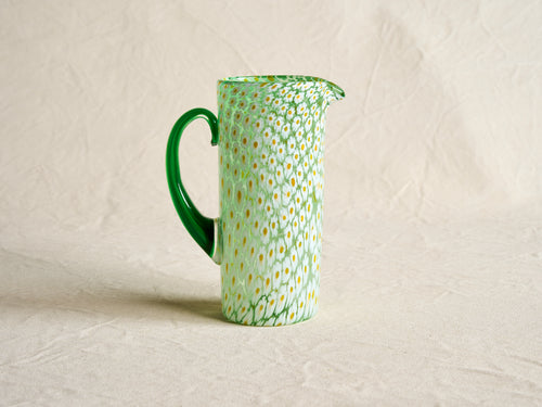 PAMPLEMOUSSE PRIMAVERA GLASS JUG H9.5" x Ø4"