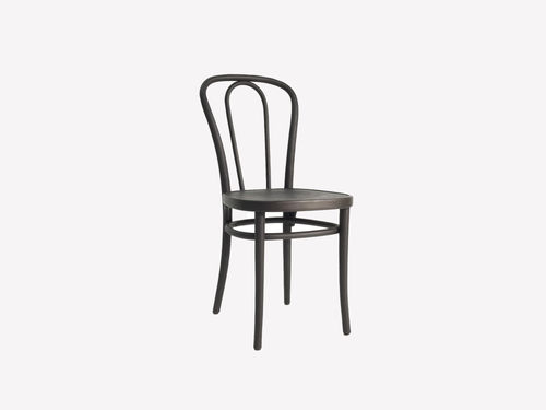 GEMLA VIENNA DINING CHAIR / WOODEN SEAT H34.6" x W16.1" x D21.7" x SH18.5"