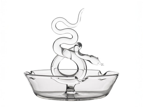 SIMONE CRESTANI SERPENTINE ASHTRAY Ø5.51" X H5.91"