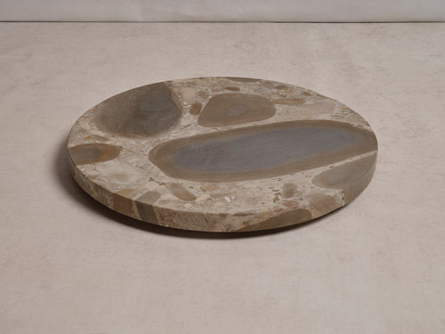 MICHAËL VERHEYDEN SEGMENT 50 / BRECCIA ADRIANA Ø20" x H2"
