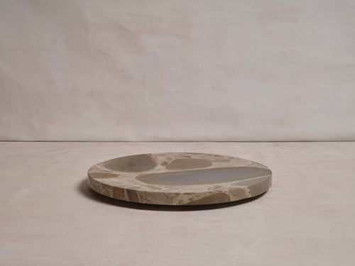 MICHAËL VERHEYDEN SEGMENT 50 / BRECCIA ADRIANA Ø20" x H2"