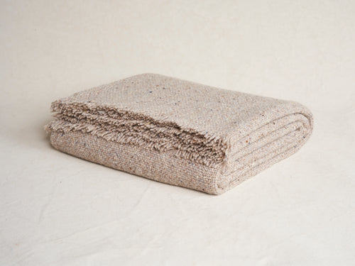 TEIXIDORS GRANITO THROW / CAMEL 71” x 55"
