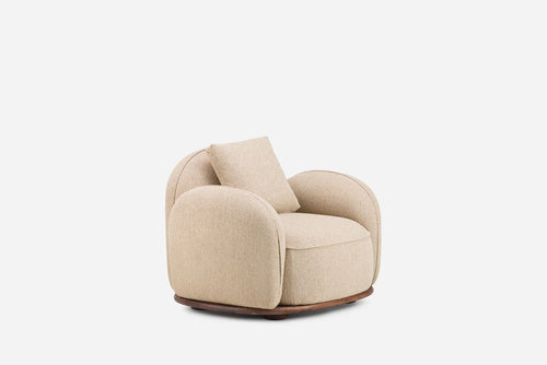 DE LA ESPADA LUCA NICHETTO AZORES LOUNGE ARMCHAIR W39.4" x D37" x H30.5"x SH16.5"