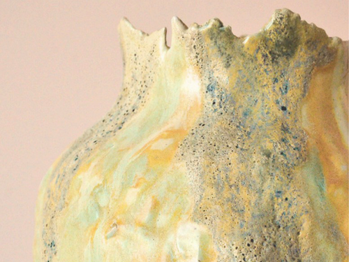 SASHA COURT JOY OF LABOR VESSEL H12.5" x Ø8"