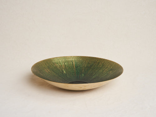 MICHAËL VERHEYDEN BEGHARD BOWL / SMALL GREEN Ø15" x H3.5"