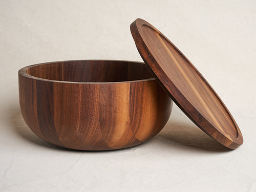 MICHAËL VERHEYDEN *DISCONTINUED BUSK BOWL / WALNUT H8" x Ø15.5"