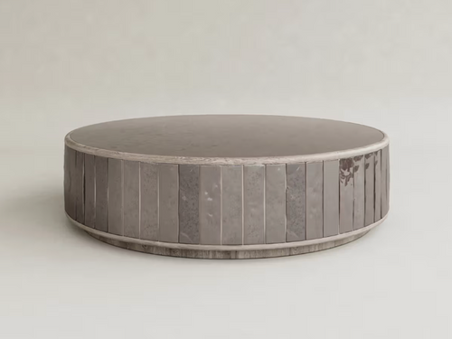 GALERIE NAINOA LUME COFFEE TABLE 03 Ø48" x H12.75"