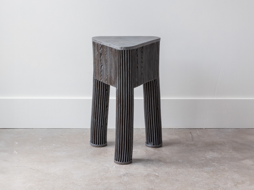 CHRISTOPHER MERCHANT STUDIO TRIAD TABLE 2 L12" x W12" x H19"