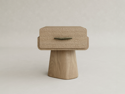 GALERIE NAINOA AURA BEDSIDE TABLE 01 W18.75" x D18.75" x H19.75"
