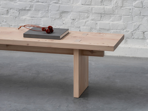 KERSTENS RIFT WOOD BENCH