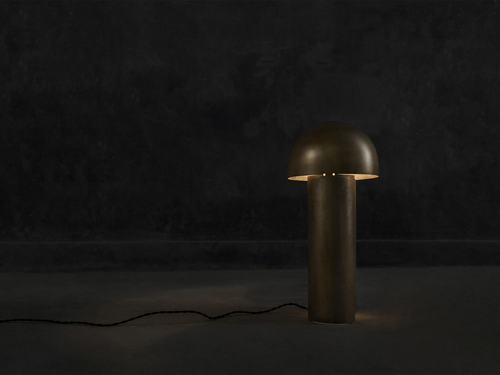 PAUL MATTER MONOLITH TABLE LAMP / LARGE H23" x Ø11"