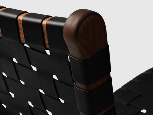 LUTECA ALACRAN CHAISE / STRAPPING W25.5" x D61" x H32" x SH9"