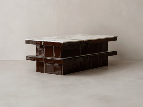 GALERIE NAINOA ARDEN COFFEE TABLE 01 W53.25" x D23.75" x H15"