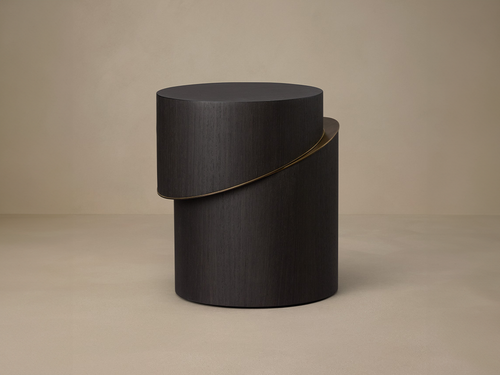 ARTICOLO SLIP SIDE TABLE H18.9” x Ø15.75"