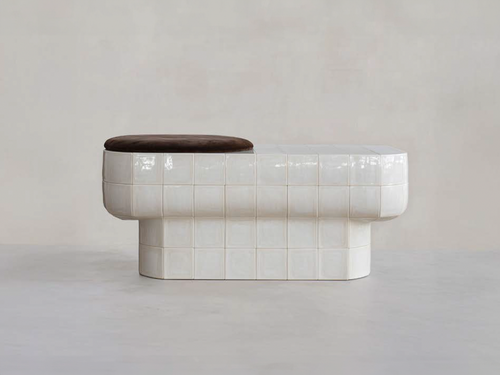 GALERIE NAINOA ARDEN BENCH 03 W43.5" x D18.75" x H19.5"