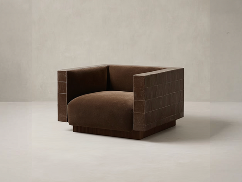 GALERIE NAINOA ARDEN LOUNGE CHAIR 01 W53.25" x D37.25" x H31.5" x SH17.25"